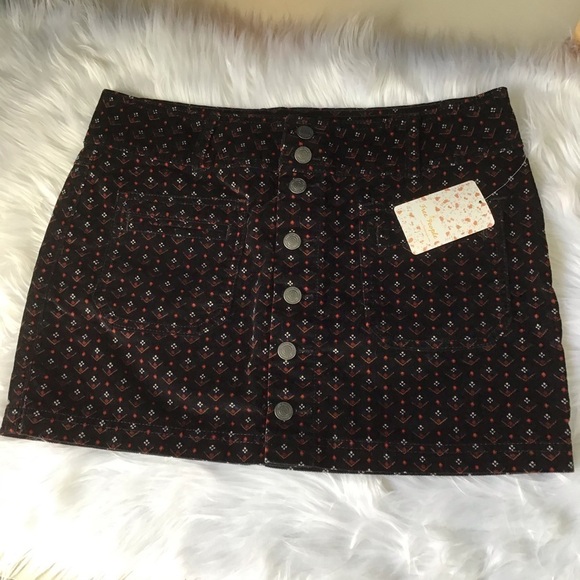 Free People Joanie Corduroy Mini Skirt - Picture 13 of 13